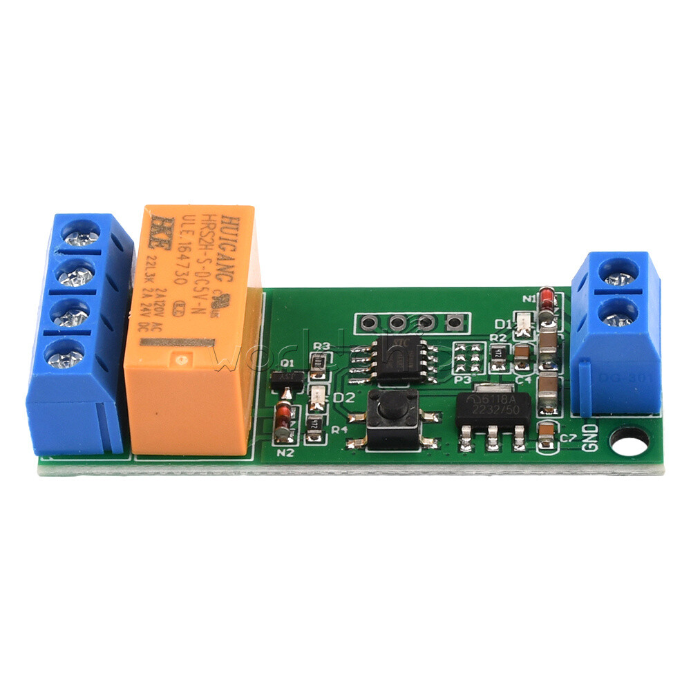 DC5/6/9/12V Motor Reverse Polarity Module Time Adjustable Delay Relay Module New