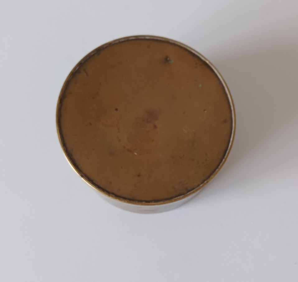 19th century brass floating dial compass