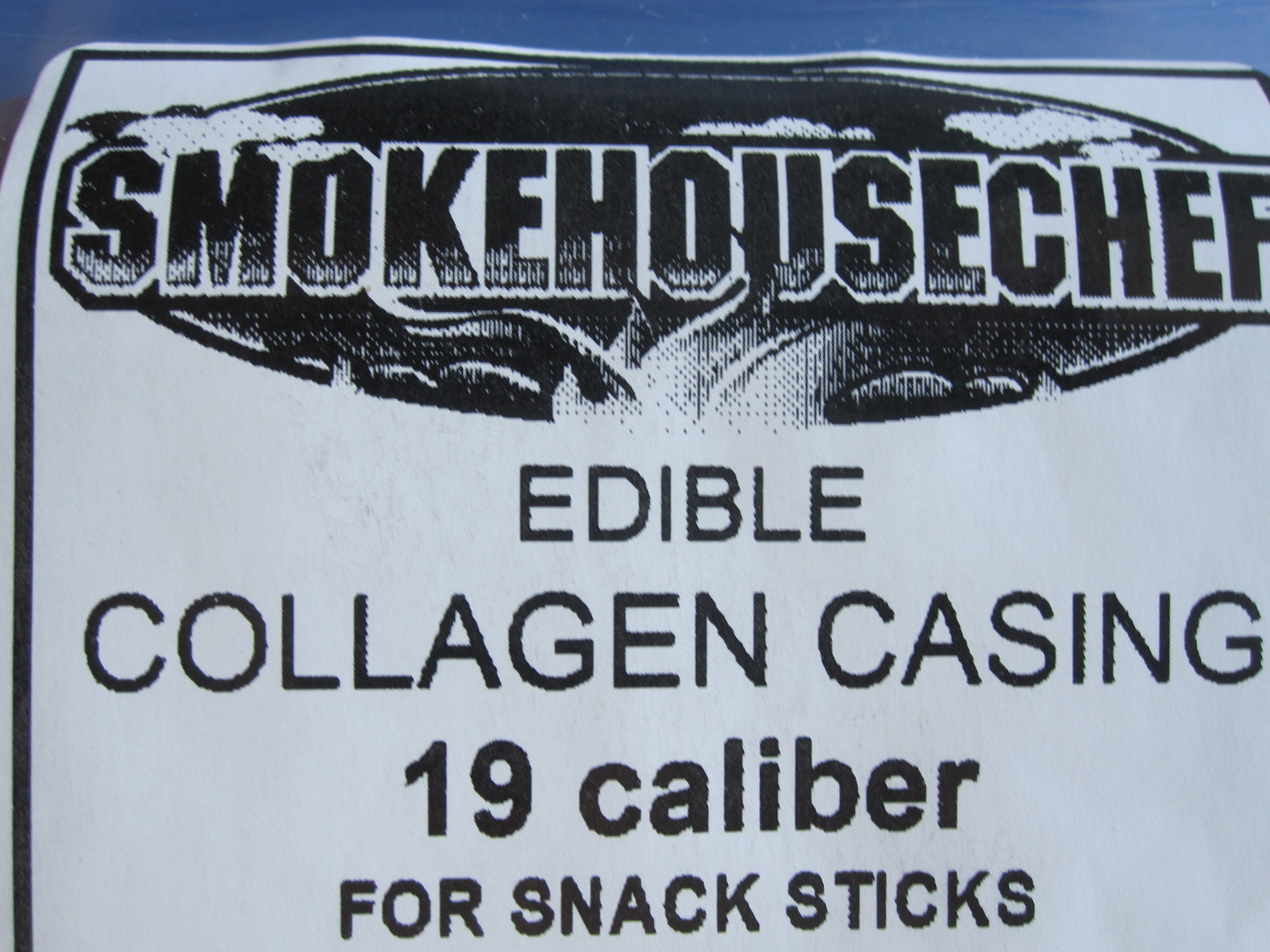 Slim 19 mm Sausage Snack Stick, Pepperoni and Buck stick Casings for 25 lbs