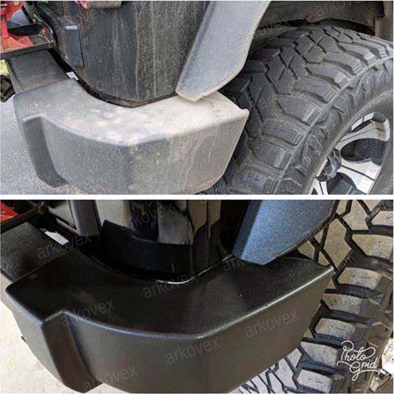 Black Plastic and Trim Restorer, 6.76oz 200ml , with 2x Sponge Applicator Kit