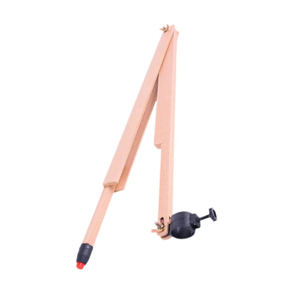 Pencil Marking Compass Wood Compass Circle Teaching Compass for Teaching and