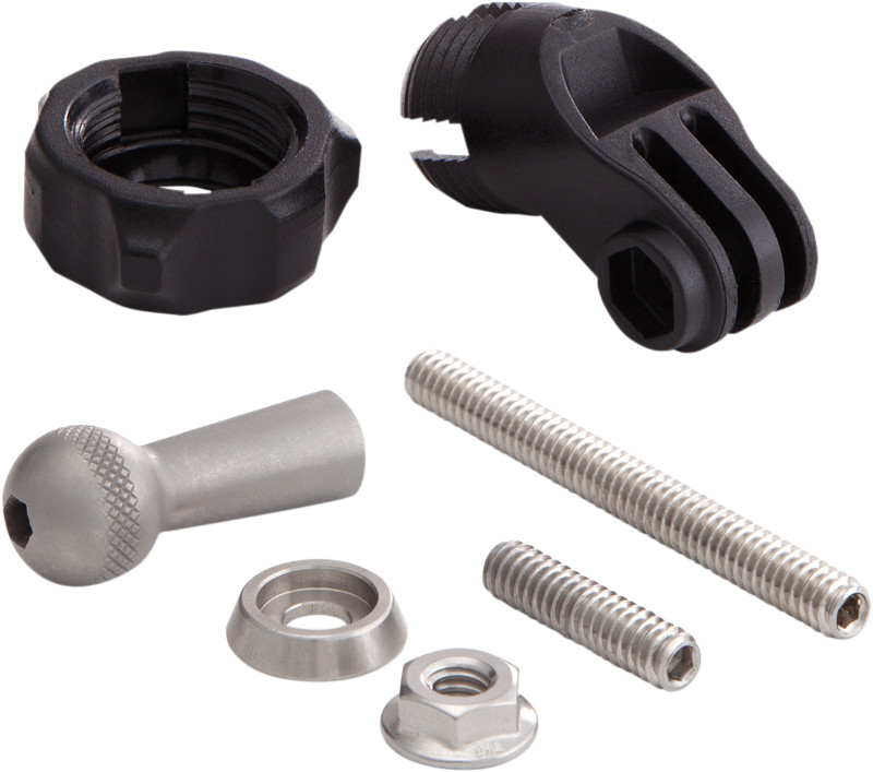 Ciro Black Motorcycle Go Pro Camera Mount fits Harley Davidson