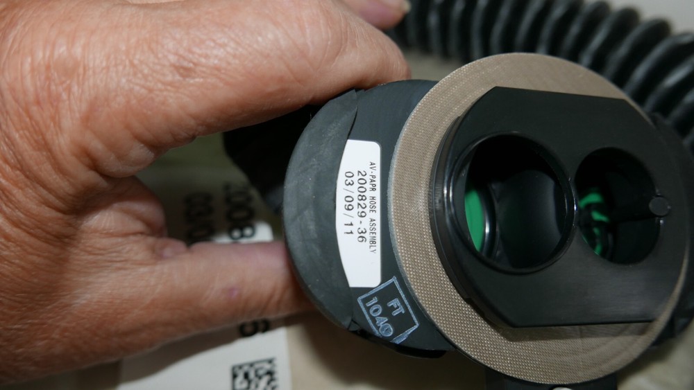 Scott AV-2000 Mask , Hose , Flow Meter ,Belt