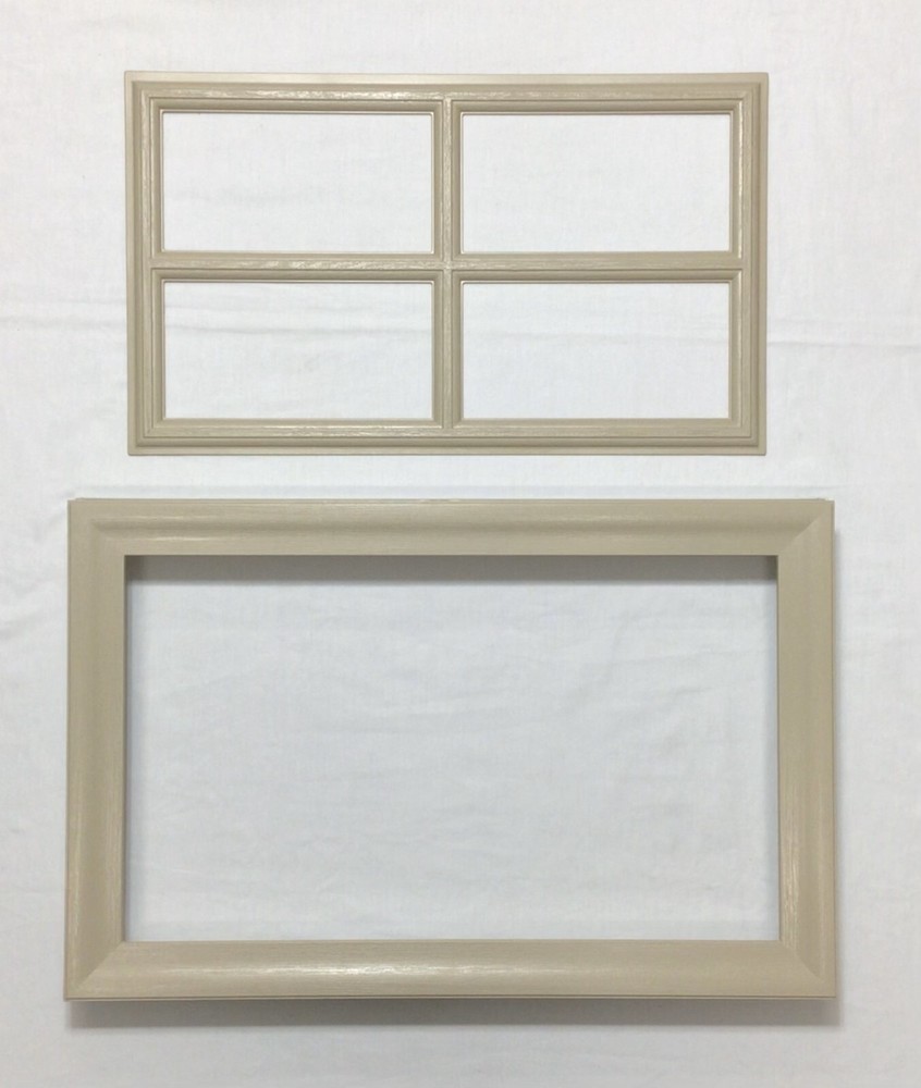 Wicker Tan Amarr Garage Door Window Kit Short Panel Frame Insert Glass Options