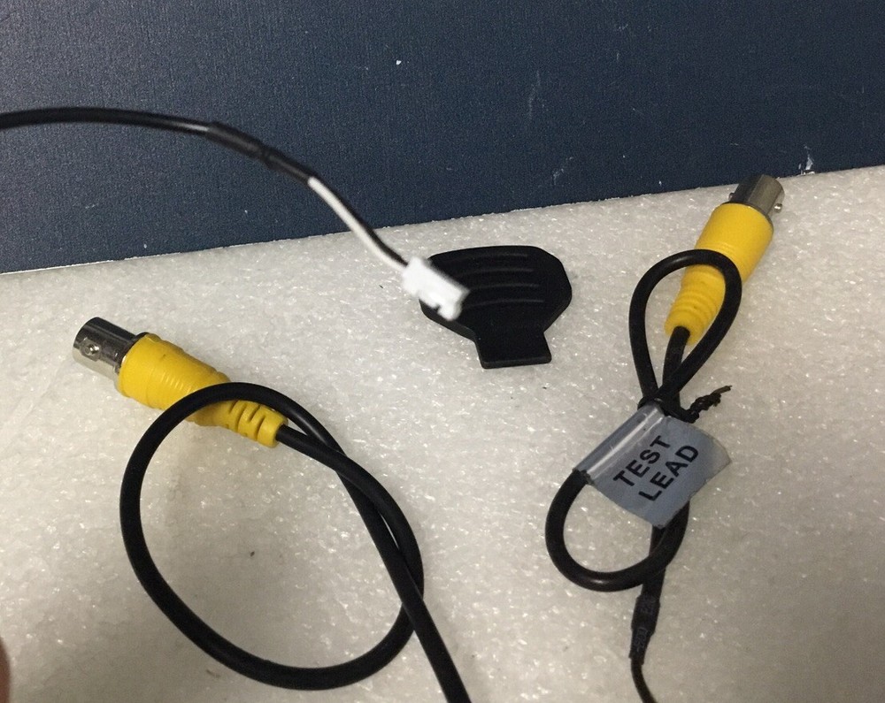 TEST LEAD for Surveillance CCTV Security Camera, 3 Different Size / Plugs + Key