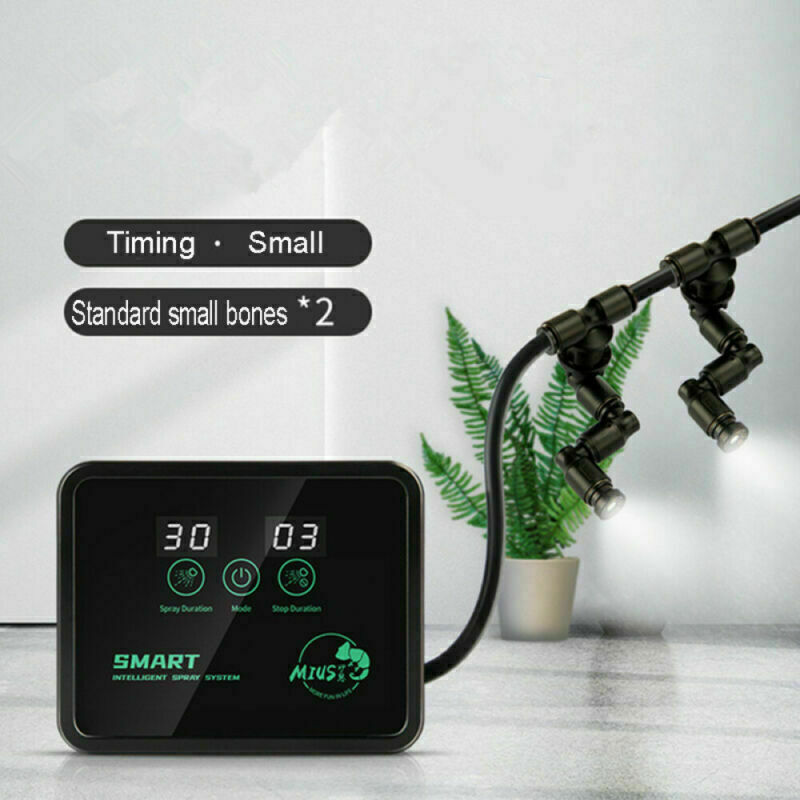 Reptile Humidifier Mister Fogger for Terrarium Automatic Timer Spray Mist Fogger