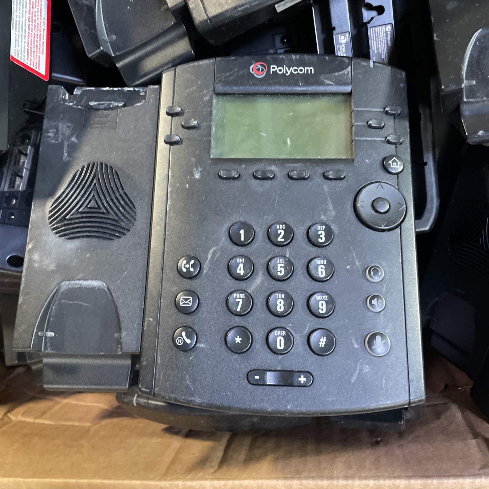 Polycom VVX 311 WW 6-line Business Media Phone Black (2200-48350-025) Lot of 10