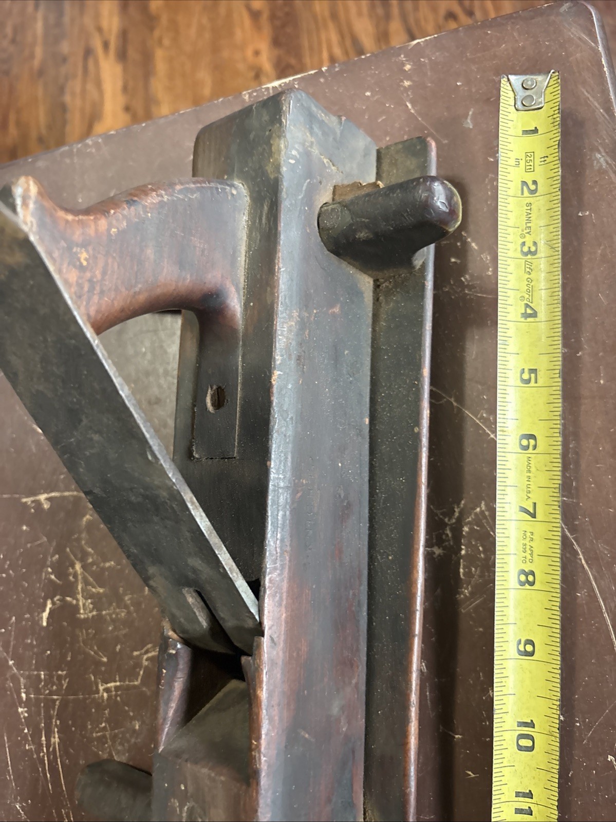 L.R. Spring Antique Wooden Plow Plane