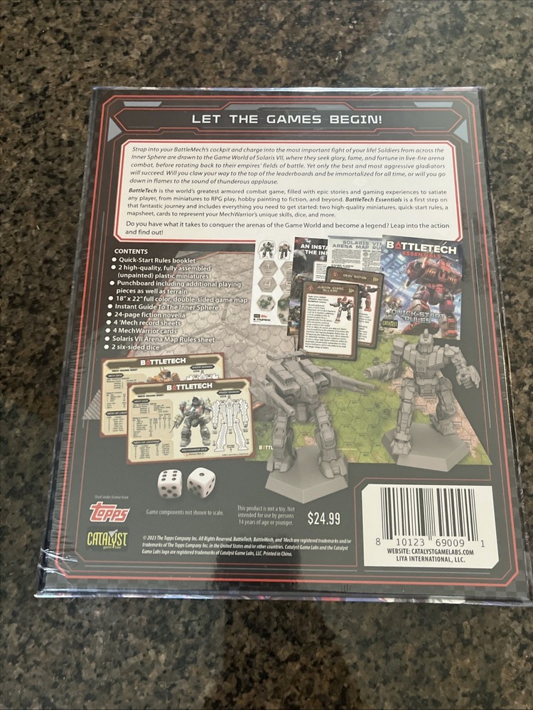 Catalyst Game Labs - Battletech Essentials Brand New Sealed