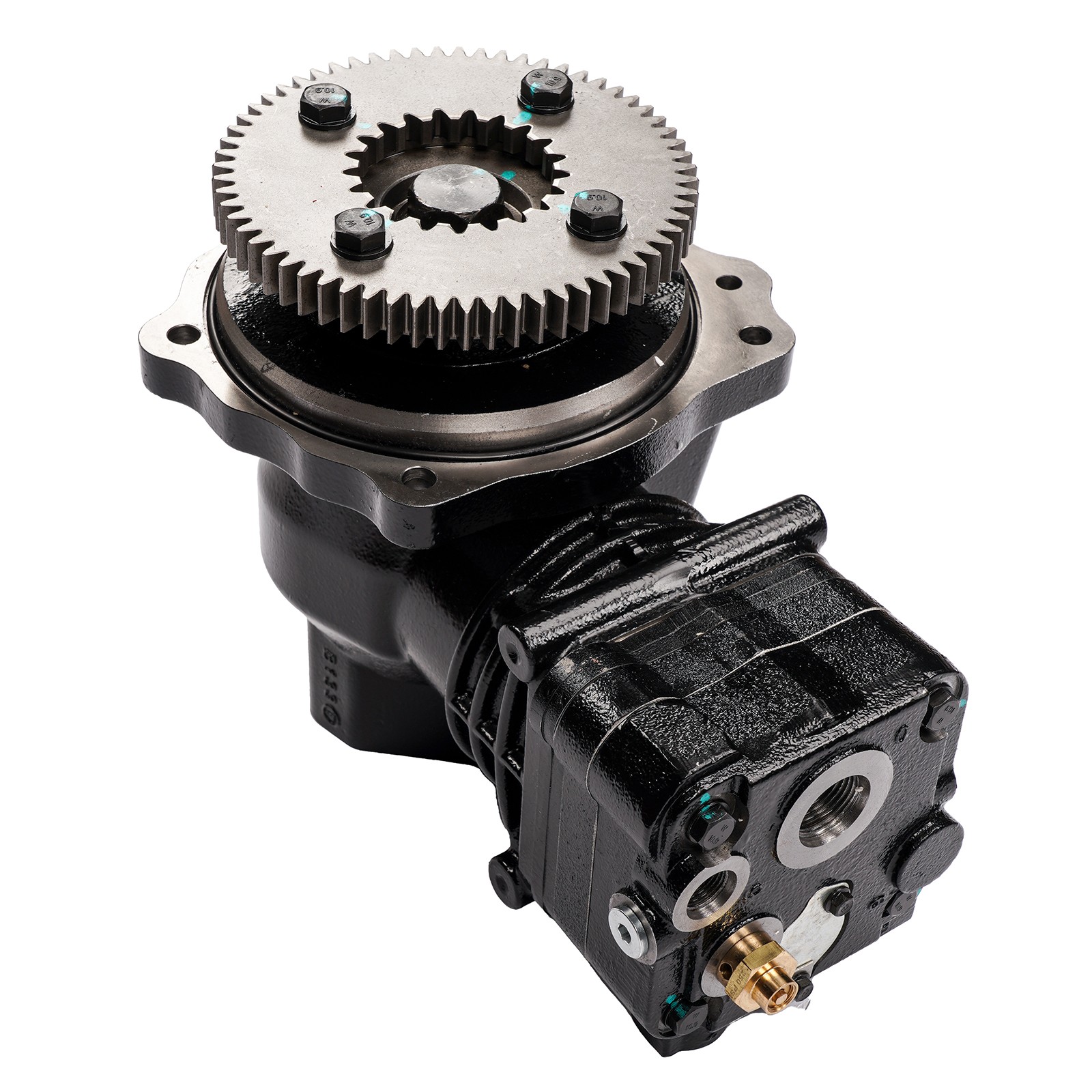 Air Brake Compressor For Detroit Series 60 14L R23535534, HDX 5018485X, 5016614