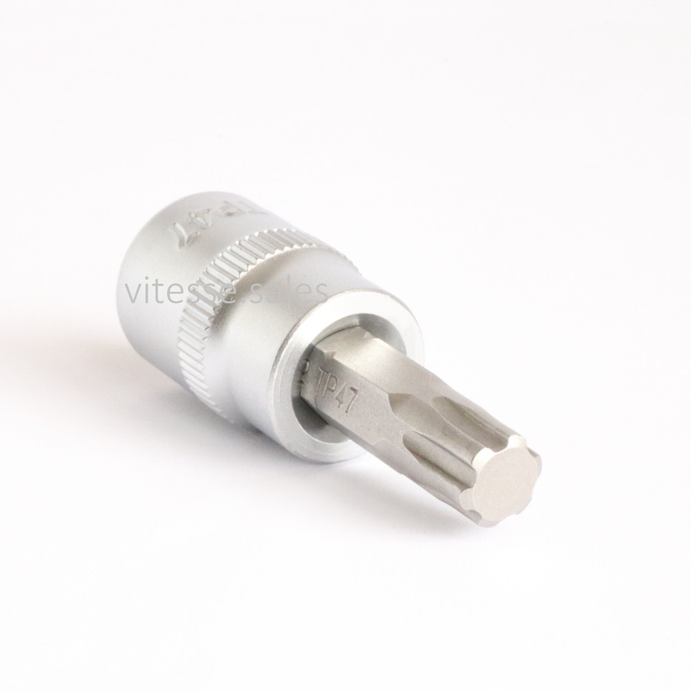 TP47 Torx PLUS Socket 3/8 Drive Draper Expert Knurled Stubby Bit TP 47 PLUS