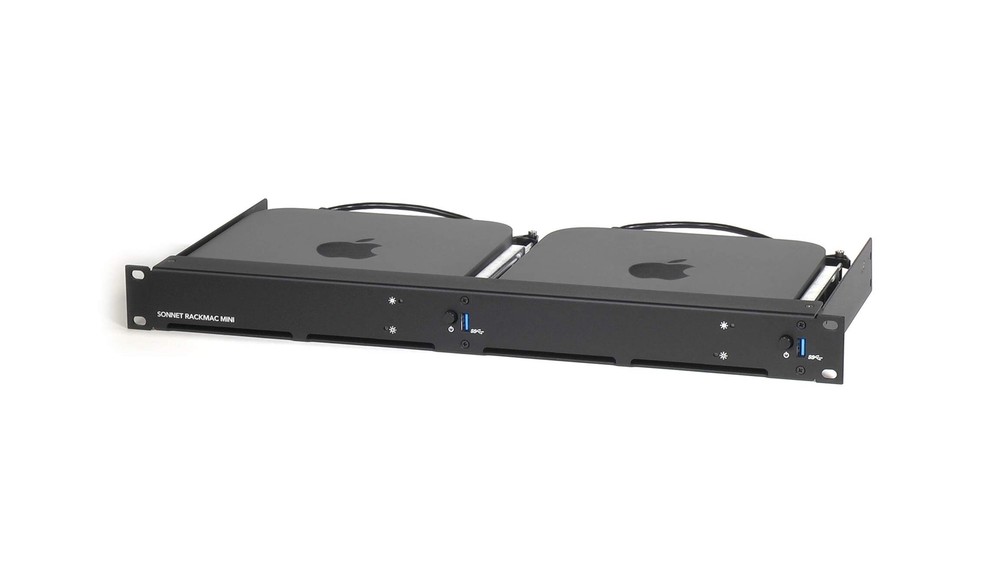 SoNNeT 2018 RackMac mini - 1U Rack Kit for 2 Mac minis (RACK-MIN-2XA)