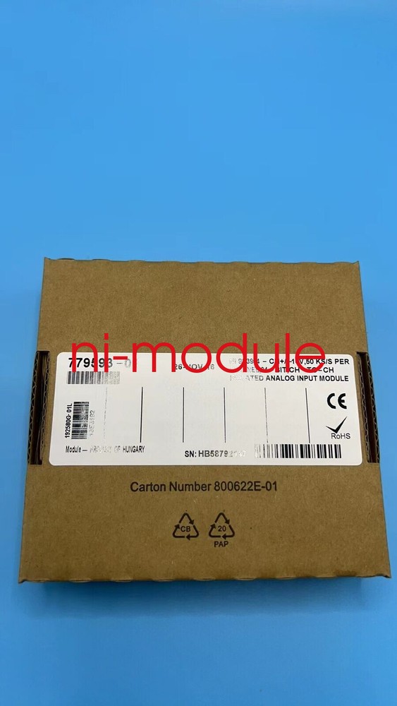 new National Instruments NI 9201 cDAQ Analog Input Module, Screw Terminal