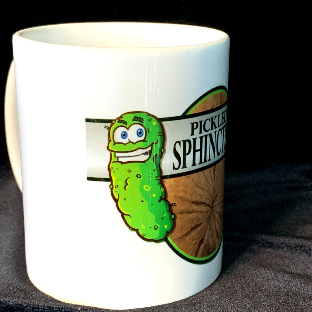 Pickled SPHINCTER 14 Oz Coffee Mug Novelty