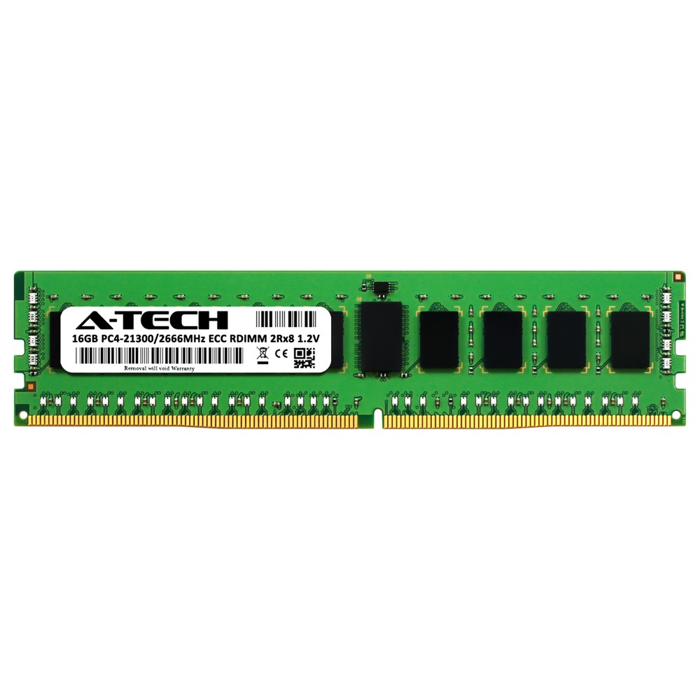 16GB 2Rx8 PC4-21300 ECC REG RDIMM (DELL VM51C Equivalent) DDR4 Server Memory RAM
