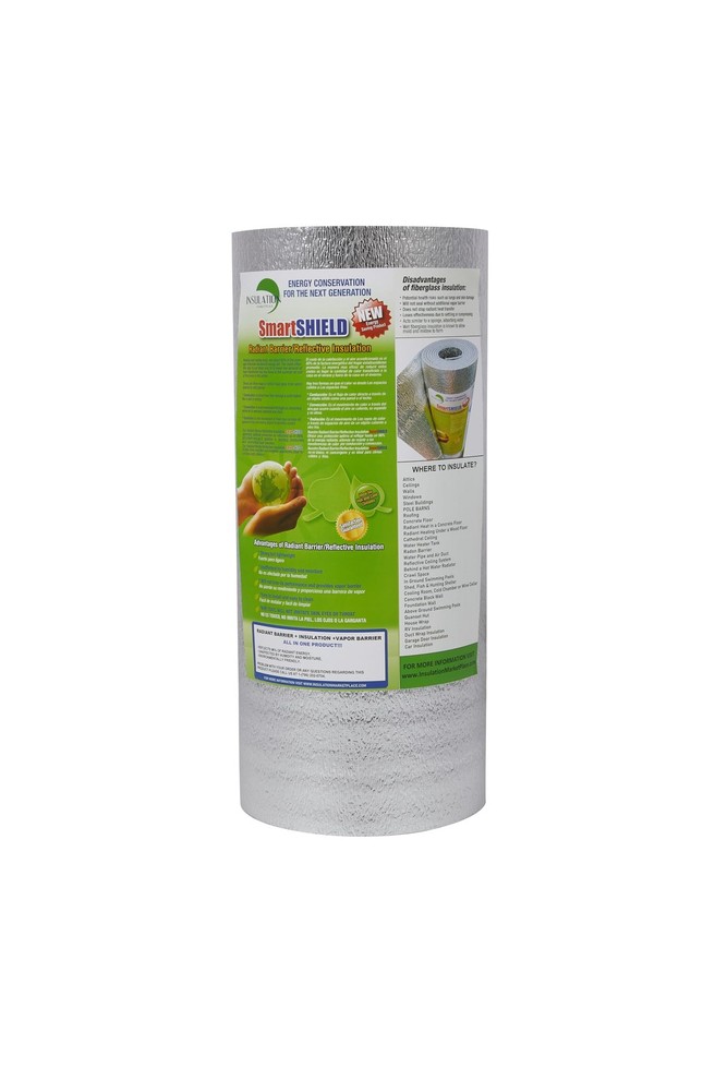 INSULATION MARKETPLACE SmartSHIELD -3mm 16 inchx25Ft Reflective Insulation roll,