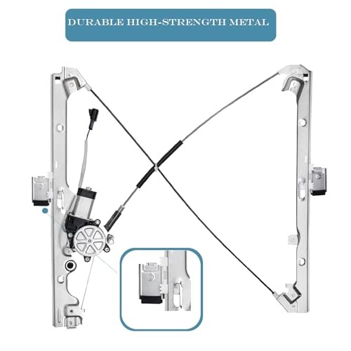 Front Left Driver Side Power Window Regulator and Motor Assembly 741-644