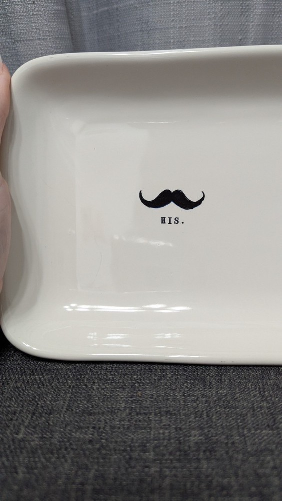 Magenta Exclusive His Hers Ours Tray RAE DUNN