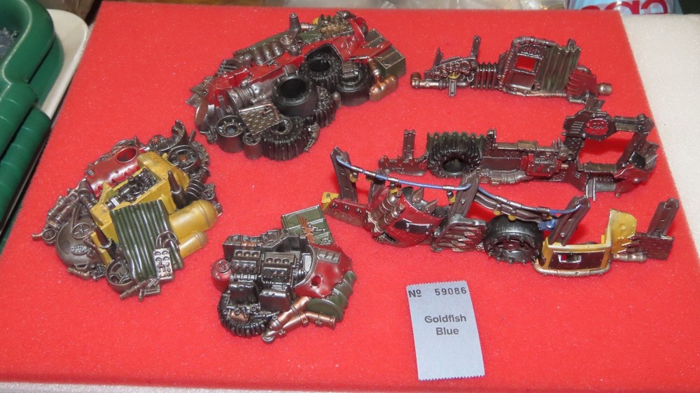 Warhammer 40k Kill Team Ork Terrain Sprues Orks Scenery Painted Games Workshop