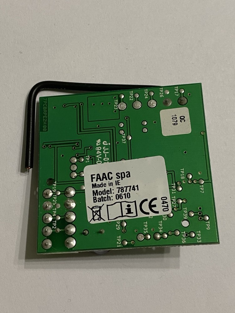FAAC RPE433H Receiver Model 787741