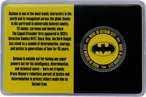DC Batman - Limited Edition Coin - 85th Anniversary [New Toy] Collectible