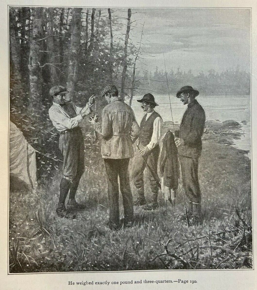 1916 A. B. Frost Hunting Fishing Illustrations