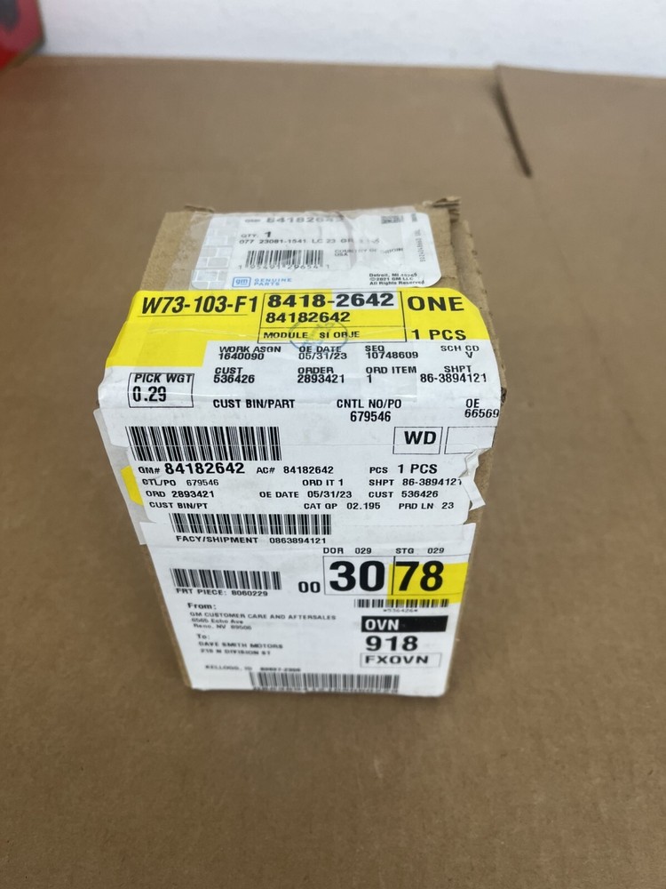 **NEW** Genuine GM Driver Side Obstacle Detection Control Module 84182642