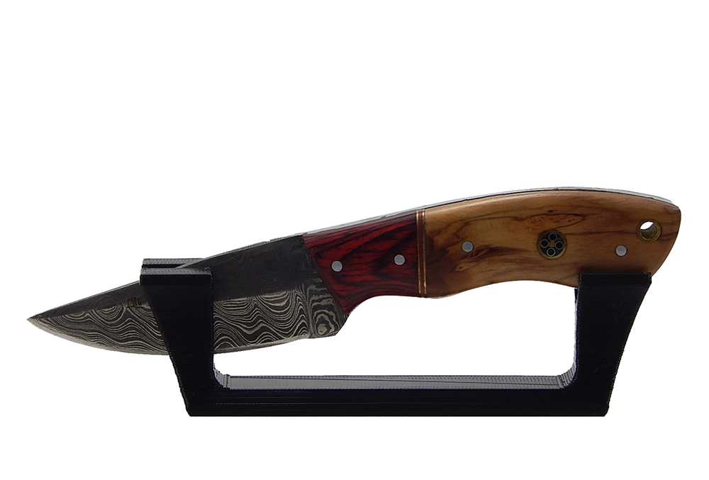 Single Knife Display Stand Rack Holder For Medium - Large Knives Holds One Blade