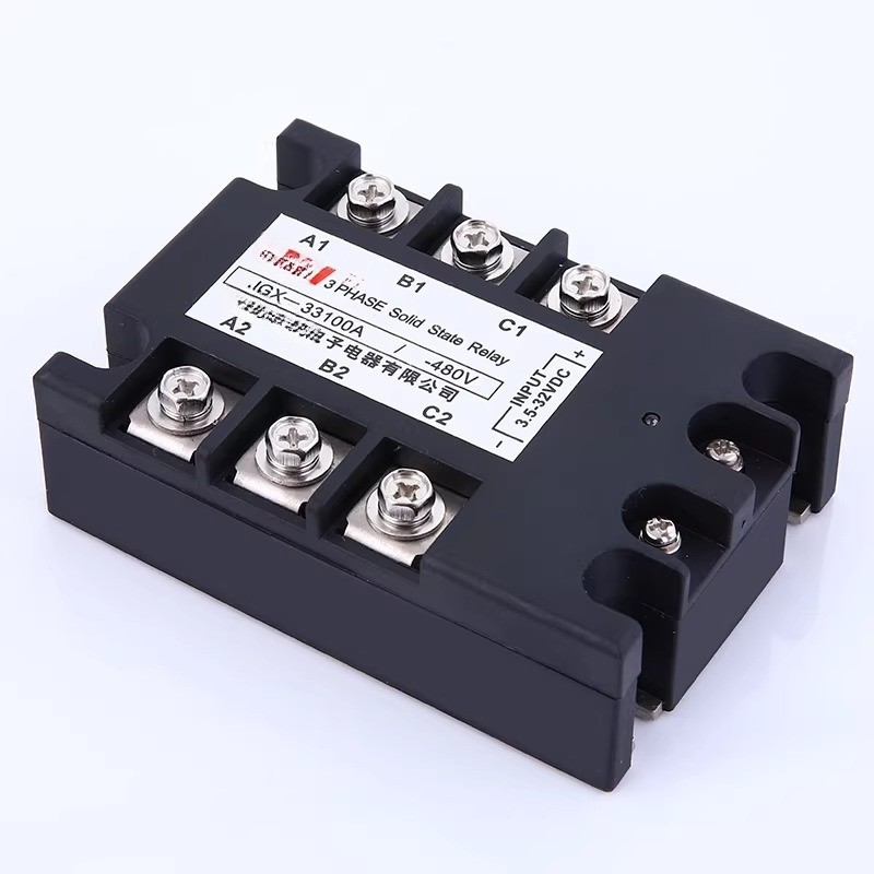 DA Three-phase solid state relay JGX-33100A 120A 200A 300A DC controlled AC