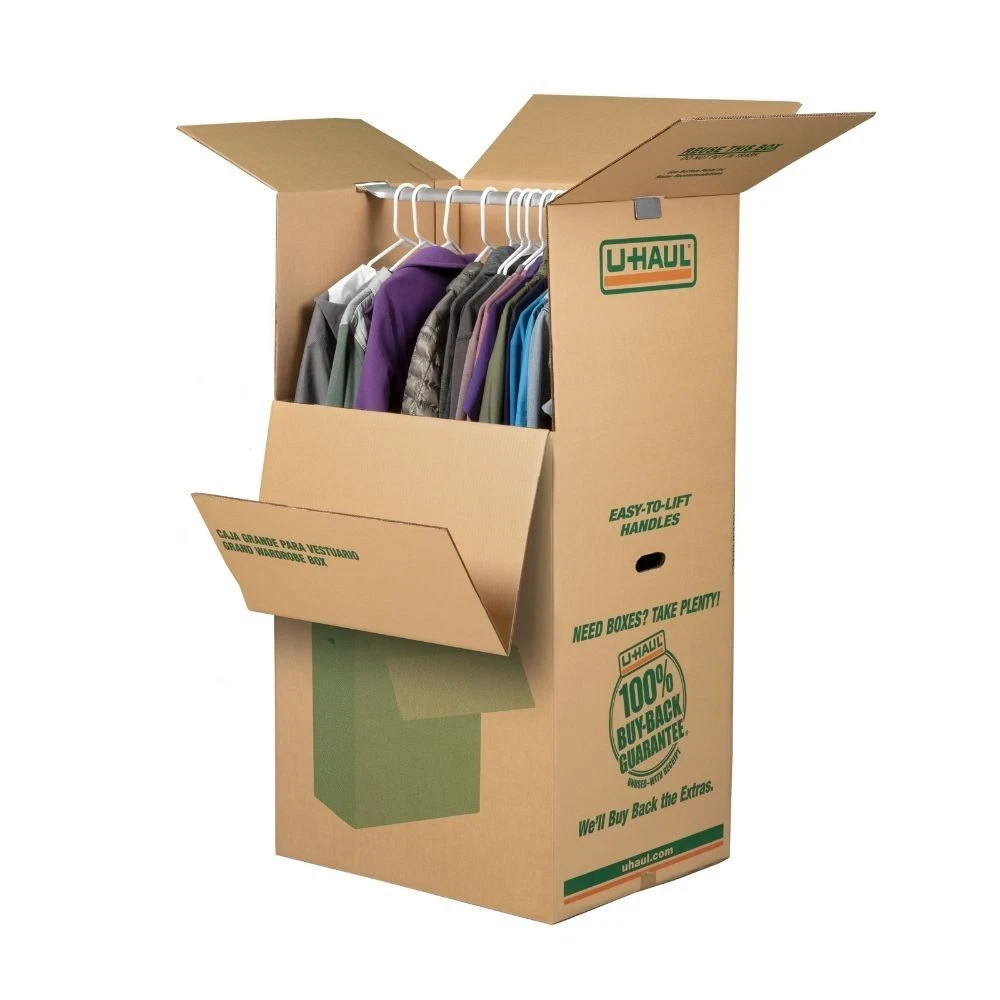 Grand Wardrobe Moving Box 24 x 24 x 48 HUGE Shipping & Moving Boxes