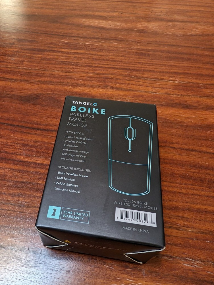 Tangel Boike Wireless Travel Mouse