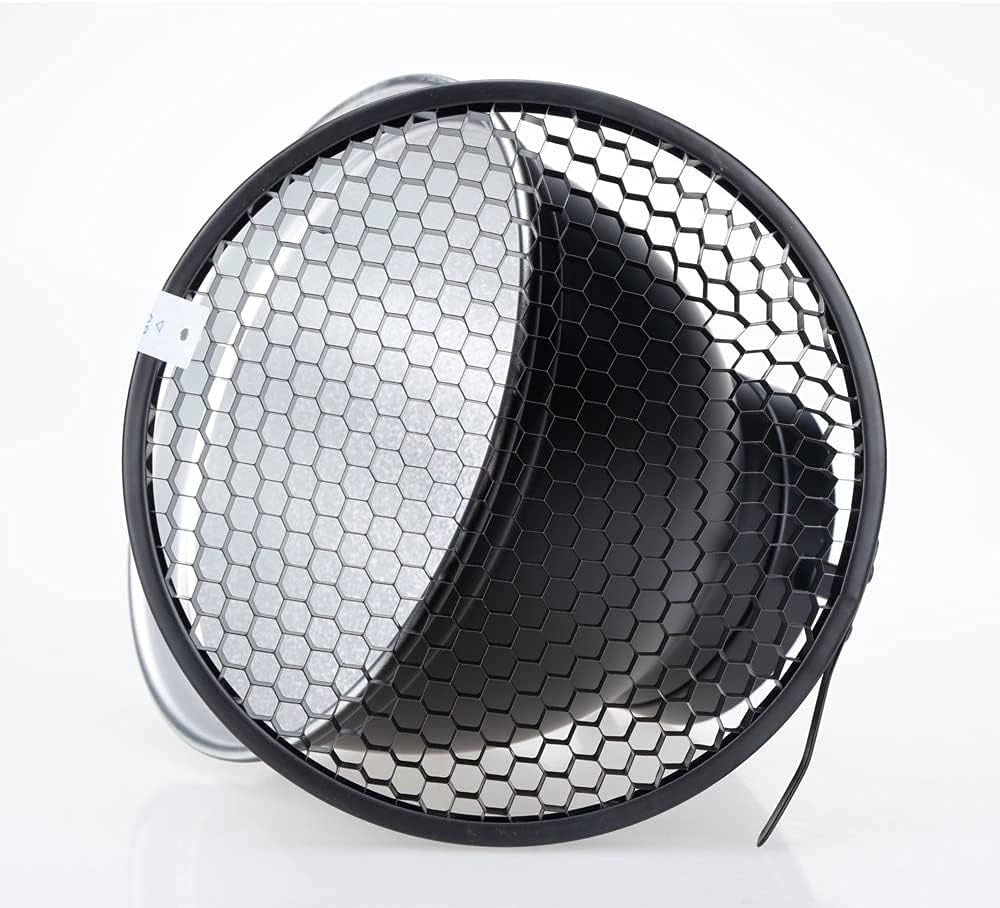 Standard Reflector Diffuser 7Inch/ 18Cm with 20/40/60 Degree Honeycomb Grid for