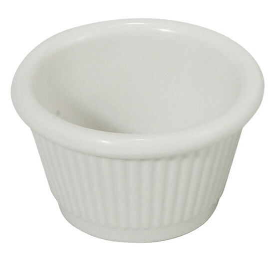 1-1/2oz Fluted Ramekins, White (8 Dozen)