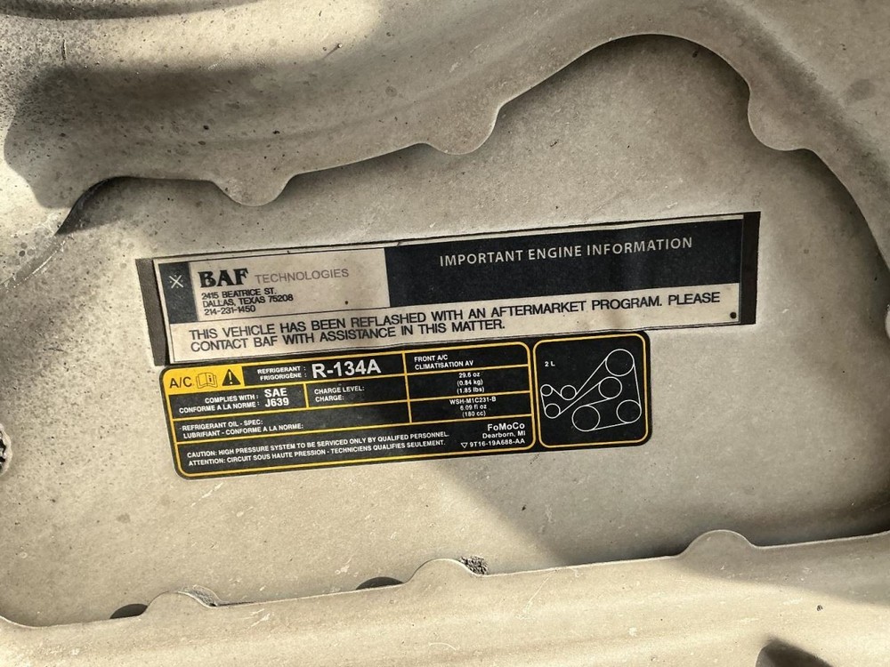 System Restraint Bag Module Lpg Under Center Console Fits 10-13 TRANSIT CONNECT