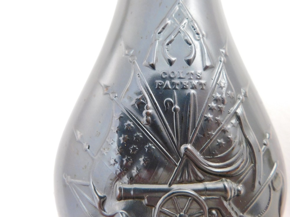 James Dixon Black Powder Flask NIB