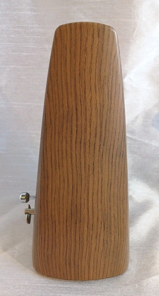 FLEOR Metronome Model- Grain Wood Look Plastic Excellent Condition