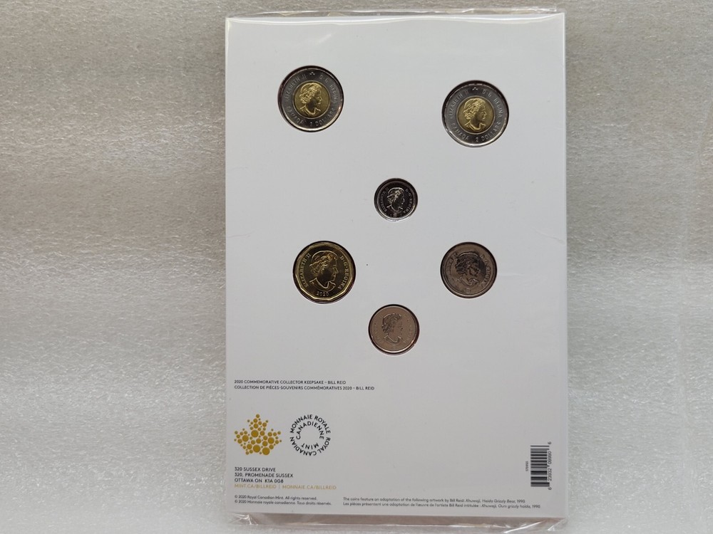 2020 CANADA BILL REID COMMEMORATIVE COLLECTION KEEPSAKE