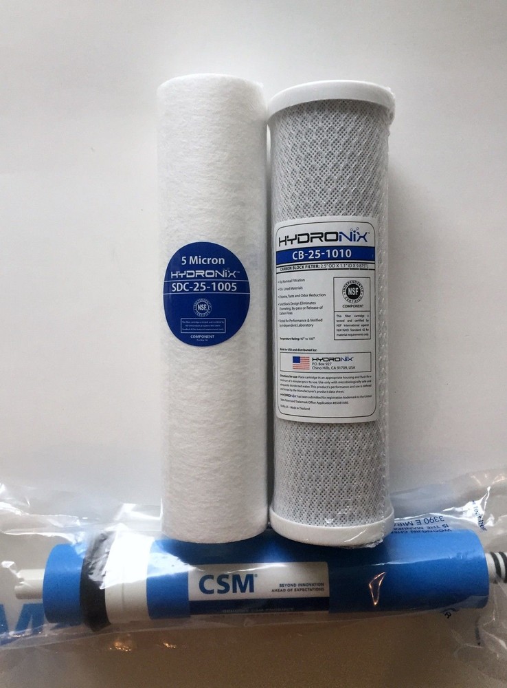 HYDRO LOGIC STEALTH RO150 REPLACEMENT FILTER PACK- 150 GPD MEMBRANE RO 150