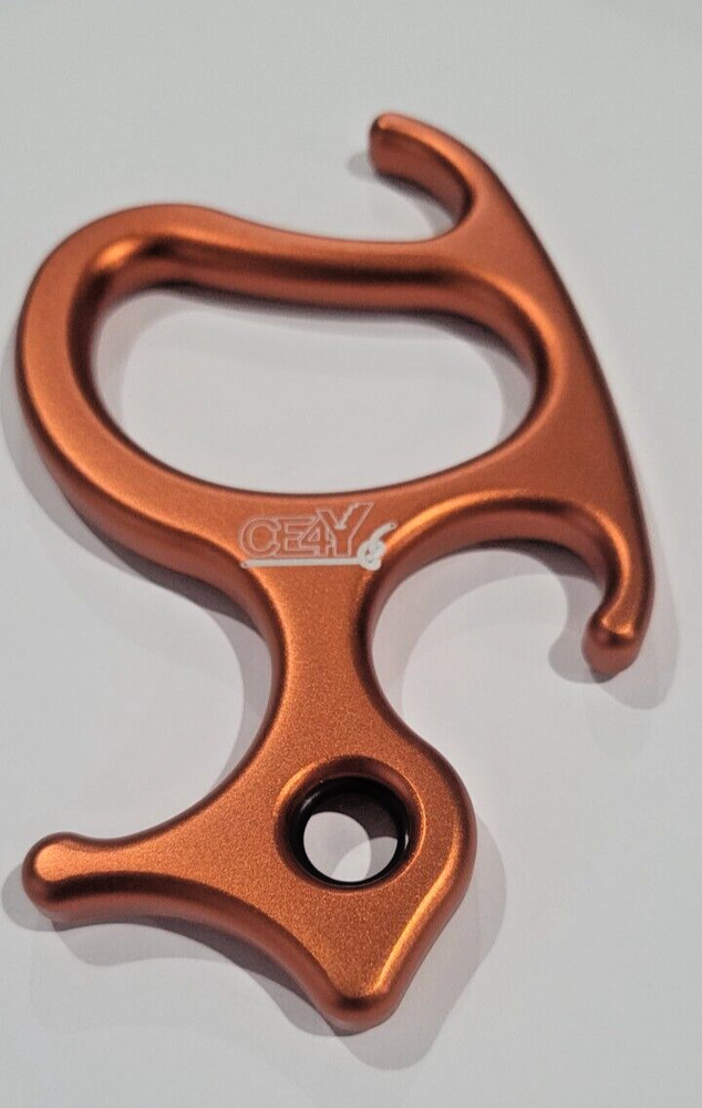 CE4Y Multi Descender AXE -8 Descending Device Climbing Rappeling Canyoning
