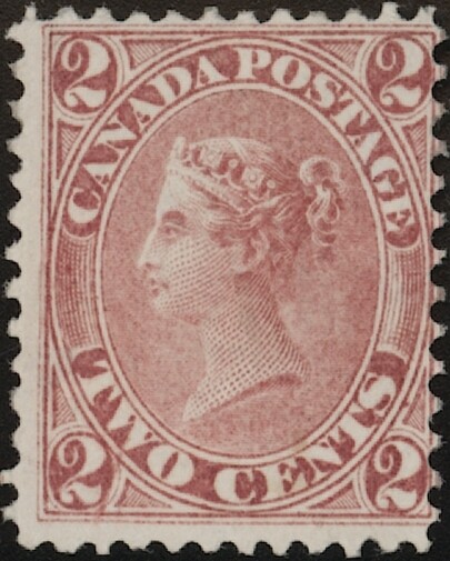 CANADA, 1864. QV 20a, Mint w/Cert
