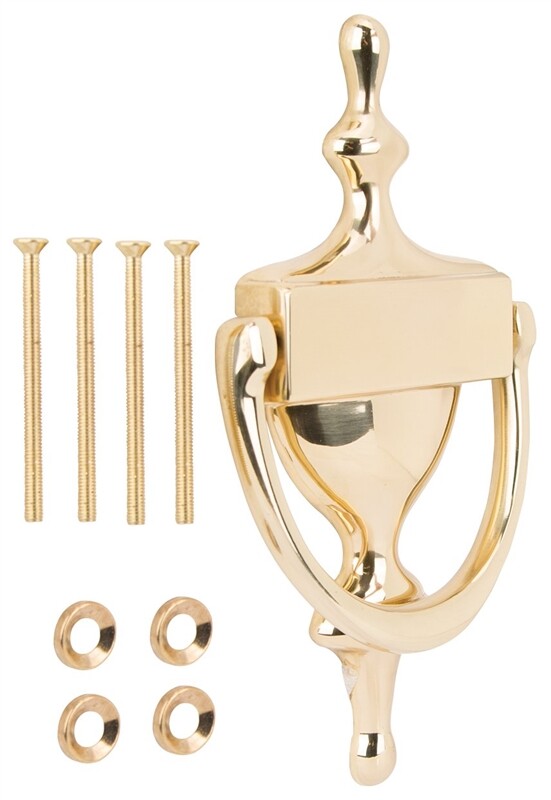 NEW MintCraft 6-3/4" Solid Brass Door Knocker
