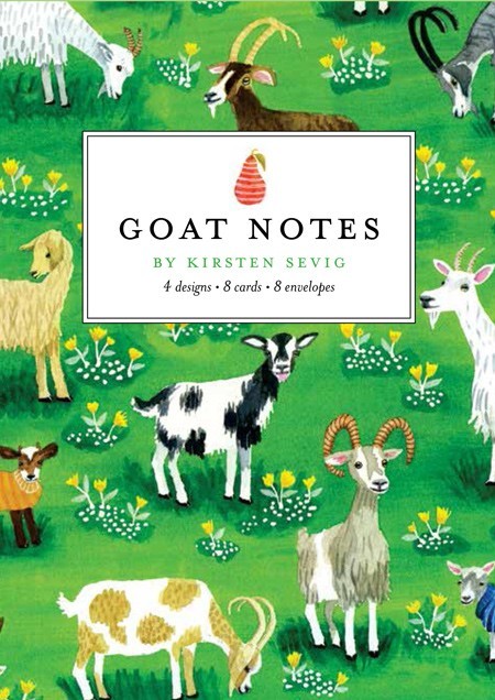 Goat Notes Notecards Set, NEW