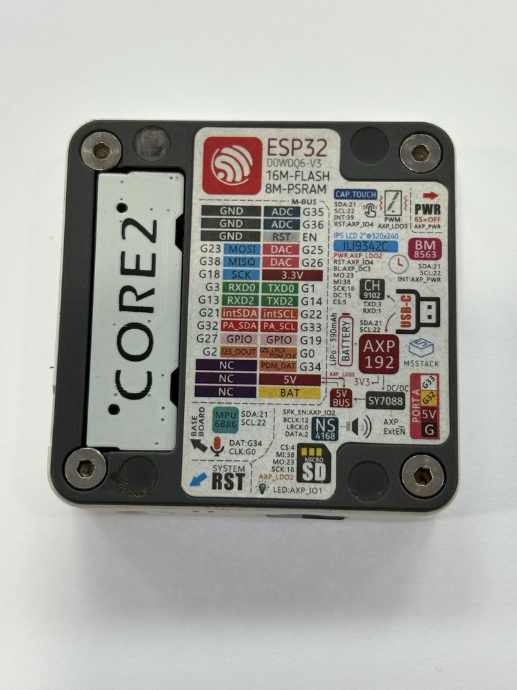 M5 Stack Official Core2 ESP32 IoT Development Kit