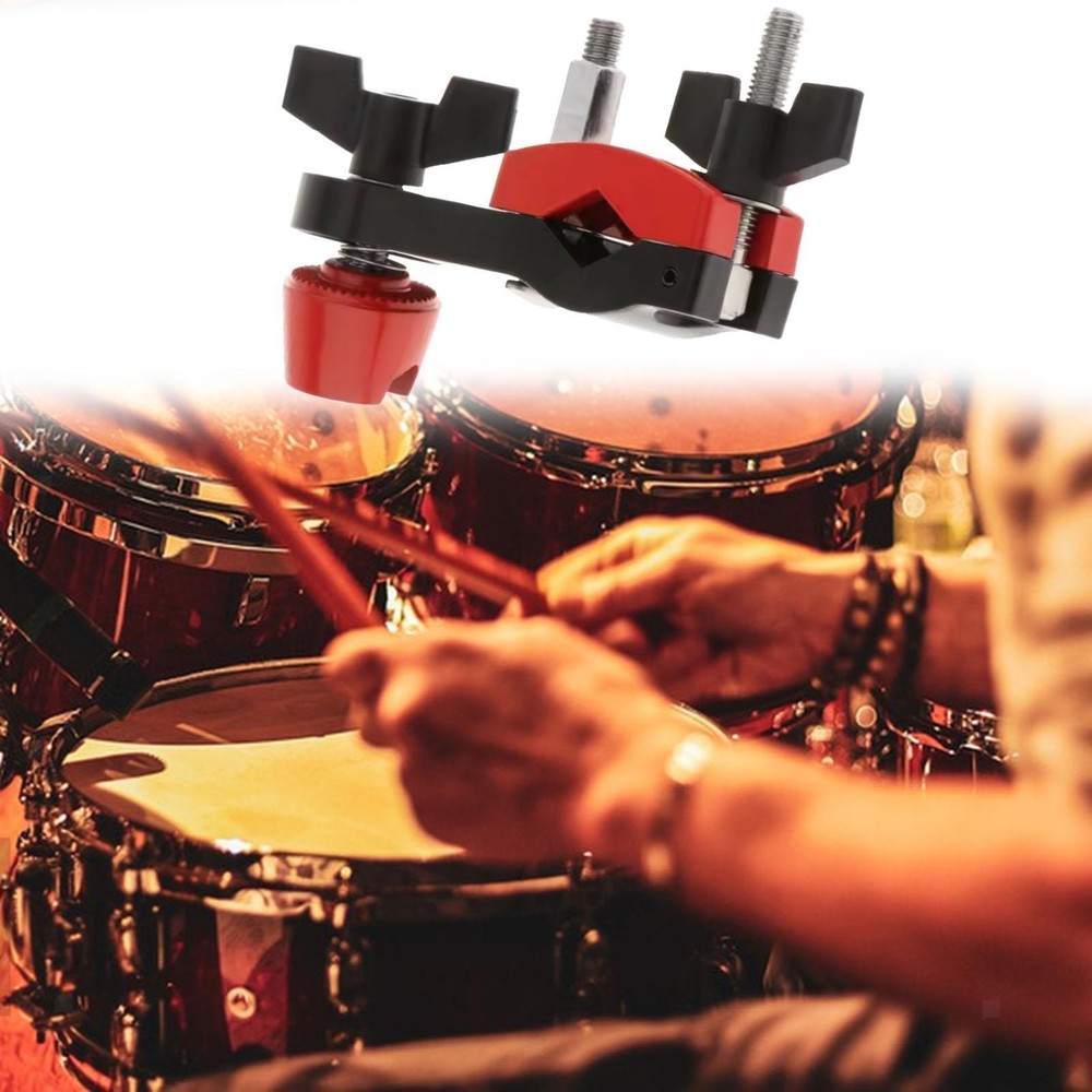 Drum Set Mounting Clamp Mount Clamp Adjustable Cymbal Arm Mounting Bracket