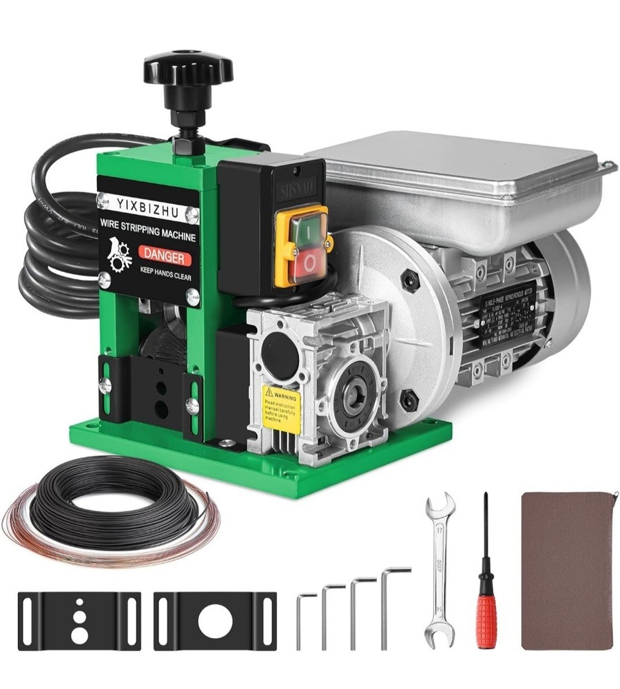 160W Electric Wire Stripper Machine, 30 m/min Automatic Cable Stripping Tool