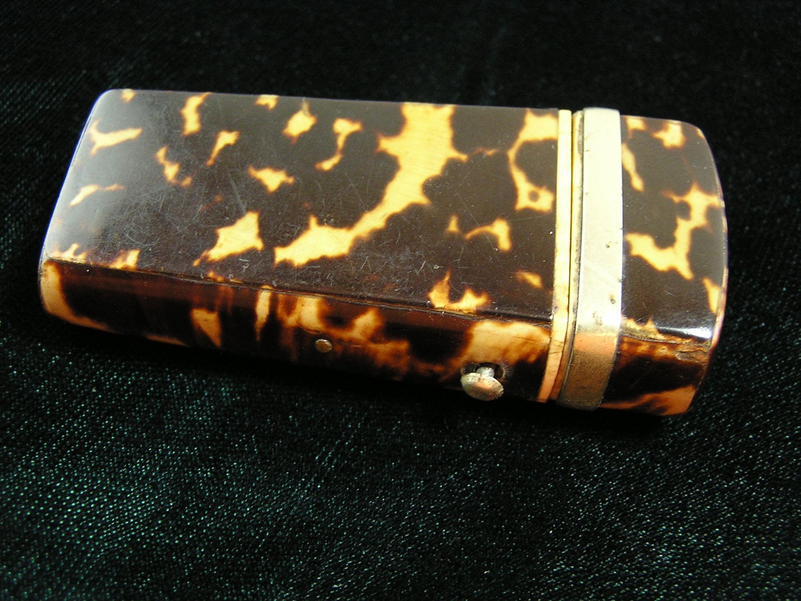 Faux Tortoiseshell Lancet Case, Bloodletting