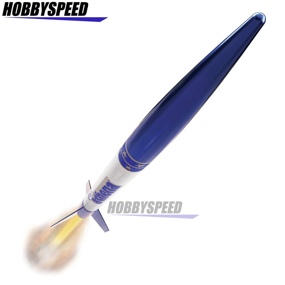 ESTES ATHENA BEGINNER FLYING MODEL ROCKET KIT launch nasa space EST2452 NEW