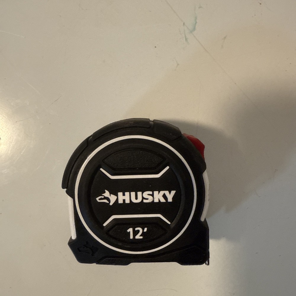 Husky 12 Ft Tape Measure, Quick Read