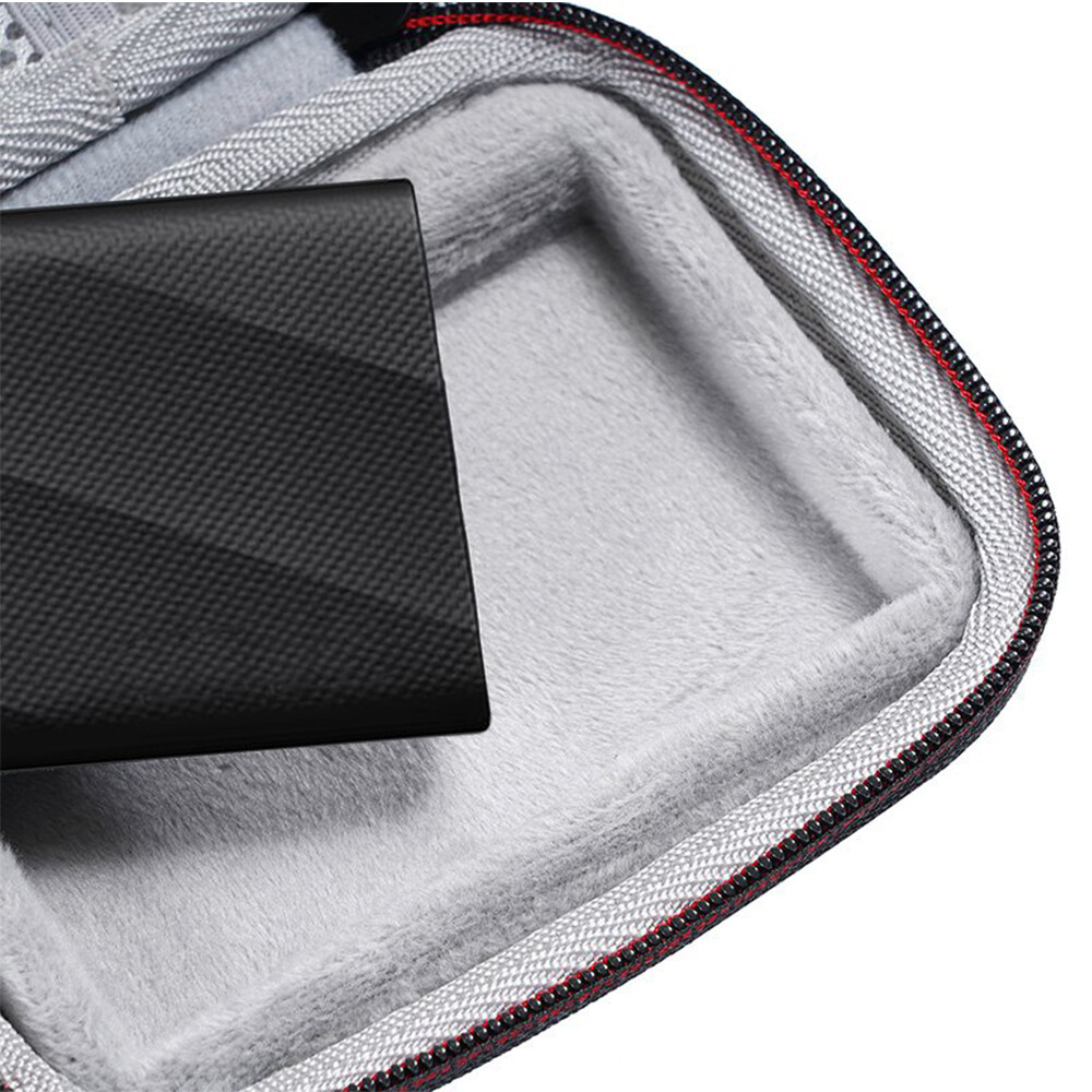 Storage Bag Carry Protective Case for SAMSUNG T9 Solid State Drive Portable SSD