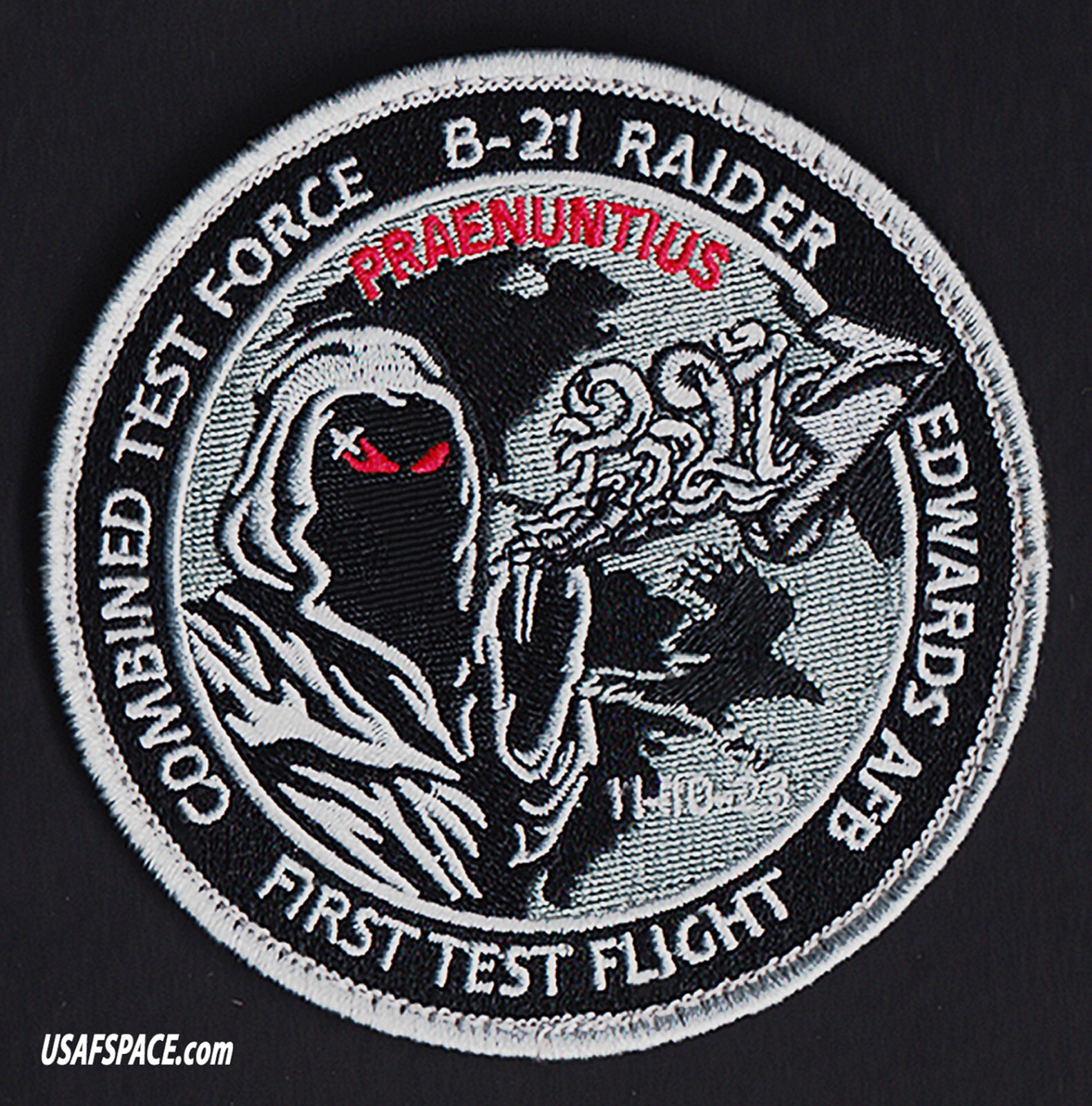 USAF B-21-RAIDER-FIRST TEST FLIGHT-COMBINED TEST FORCE- Edwards AFB- VEL PATCH